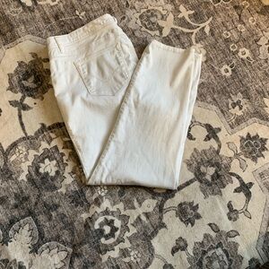 CB Casual White Straight Leg Women's Jeans